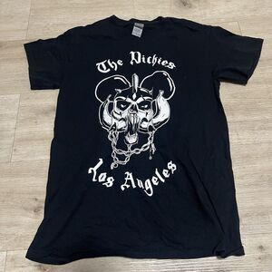 The Dickies Los‎ Angeles Men's Shirt Size S Black Circle Jerks Black Flag Rancid